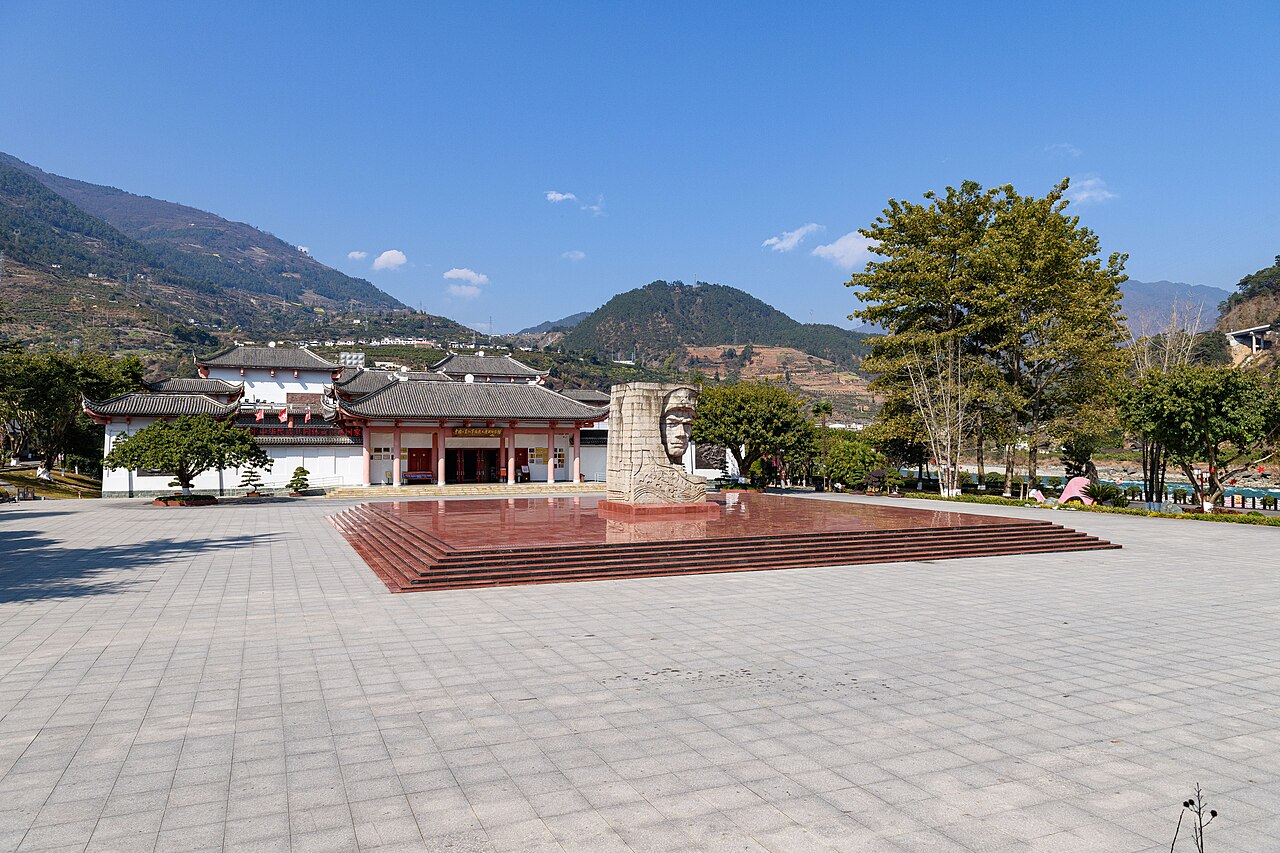 红军强渡大渡河纪念馆实景
