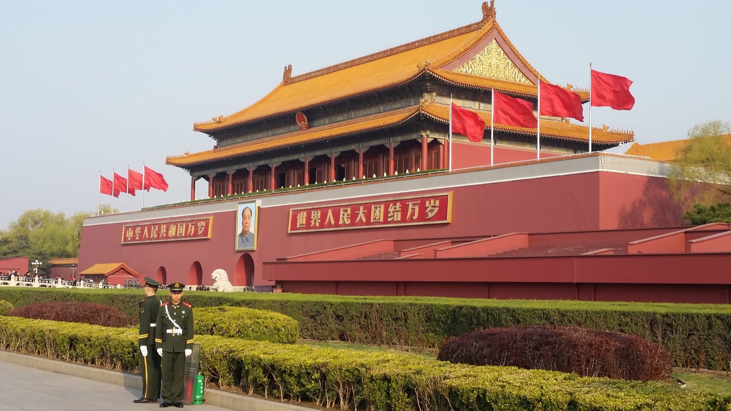 天安门城楼——1949 年开国大典举行地